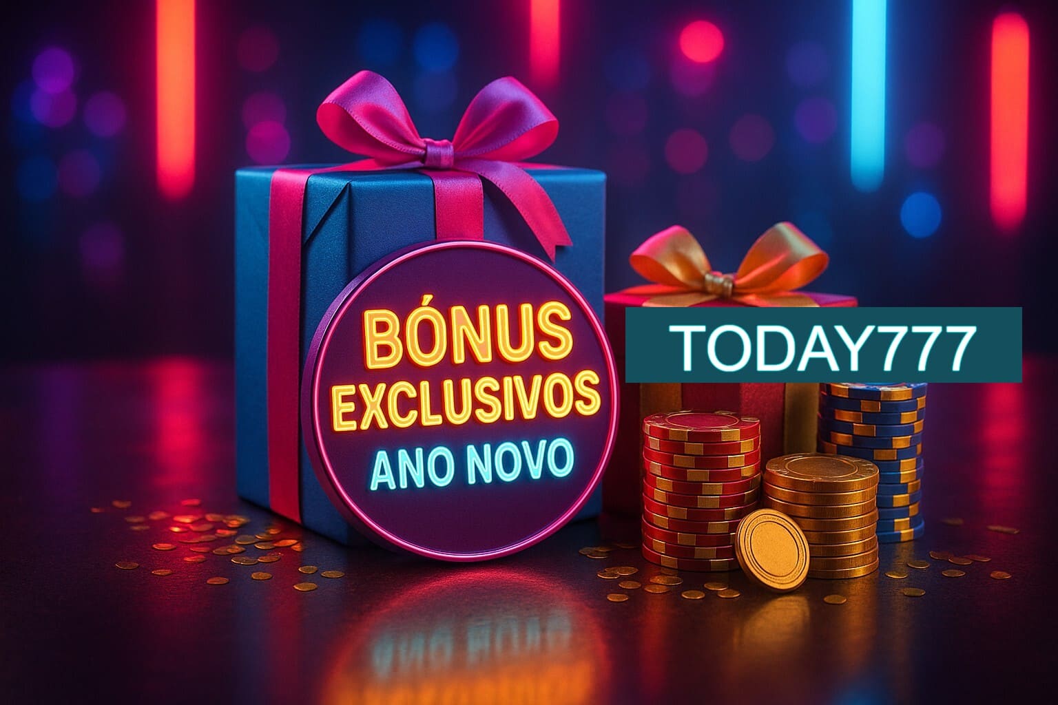 Promoções de Ano Novo no TODAY777